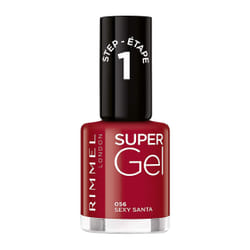 Rimmel Super Gel Nail Polish #056 Sexy Santa smalto per unghie 12 ml Rosso