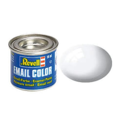 Revell White,gloss RAL 9010 14 ml-tin parte e accessorio di modellino in scala Pittura