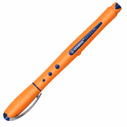 STABILO worker+ medium, Penna stick a sfera, Blu, Arancione, Blu, 0,5 mm, Medio, Ambidestro