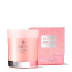 Molton Brown Delicious Rhubarb & Rose Candela a uno stoppino 180g