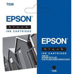 Epson Beach Huts Ink Cart black 330sh f Stylus C42UX+Plus cartuccia d'inchiostro Originale