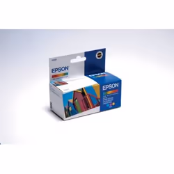 Epson Beach Huts Ink Cartridge 3 Colour f Stylus C42UX+Plus cartuccia d'inchiostro Originale Ciano, Giallo