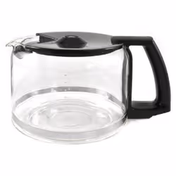 Krups KRU 034-42, Nero, Trasparente, Vetro, Plastica, T 10 Aroma / Plus F 140 / F 145 Compact Aroma 10 F 130 / F 131 /F 133 / ...