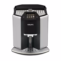 Krups EA907D, Macchina da caffè con filtro, 1,7 L, Chicchi di caffè, Caffè macinato, Macinatore integrato, 1450 W, Nero, Acci ...