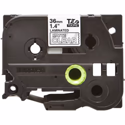 Brother TZE-M65 nastro per etichettatrice Trasparente
