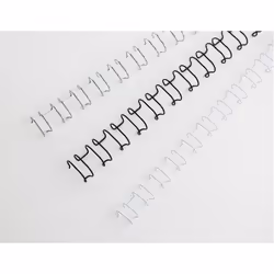 GBC Spirali metalliche MultiBind bianche 10 mm (100), Bianco, Metallo, A4, 1 cm, 297 mm, 100 pz