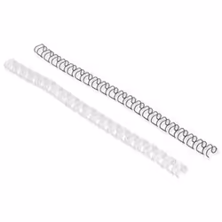 GBC Spirali metalliche MultiBind nere 12 mm (100), Nero, 1,2 cm, 284 mm, 126 mm