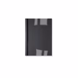 GBC Copertine per rilegatura termica LinenWeave 1,5mm nere (100), A4, PVC, Nero, 1,5 mm, 100 pz