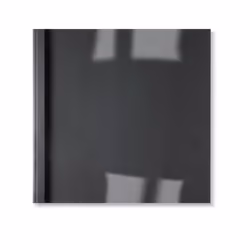 GBC Copertine per rilegatura termica LinenWeave 1,5mm nere (100)