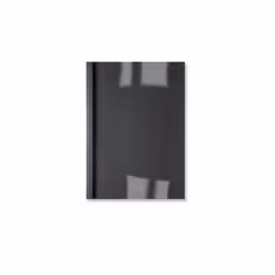 GBC Copertine per rilegatura termica LinenWeave 3 mm nere (100), A4, PVC, Nero, 30 fogli, 3 mm, 108 mm