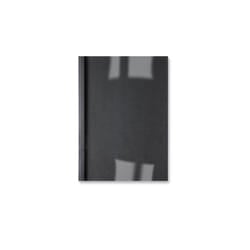 GBC Copertine per rilegatura termica LinenWeave 3 mm nere (100)