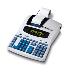 Rexel Ibico 1231X Calcolatrice Scrivente Professionale Bianco/Blu
