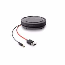 POLY Calisto 5200, Universale, Nero, Rosso, Cablato, USB/3,5mm, 3,5 mm, USB tipo A