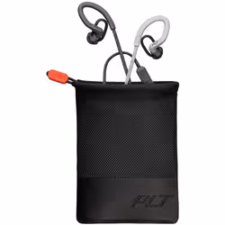 POLY BackBeat Fit 350 Auricolare Wireless A clip, In-ear Sport Bluetooth Grigio, Bianco