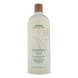 Aveda 18084835661 gel doccia e detergente per il corpo 1000 ml Donna Rosmarino, Menta piperita
