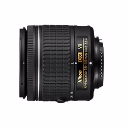 Nikon AF-P DX NIKKOR 18-55mm f/3.5-5.6G VR, Teleobiettivo zoom, 12/9, 18 - 55 mm, Nikon DX, Messa a fuoco automatica