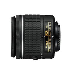 Nikon AF-P DX NIKKOR 18-55mm f/3.5-5.6G VR SLR Teleobiettivo zoom Nero
