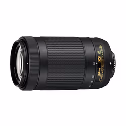 Nikon AF-P DX NIKKOR 70-300mm f/4.5-6.3G ED VR, Obiettivo super-teleobiettivo, 14/10, 70 - 300 mm, Stabilizzatore immagine, N ...