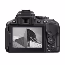 Nikon D5300 Corpo della fotocamera SLR 24,2 MP CMOS 6000 x 4000 Pixel Nero - Vista aggiuntiva 4