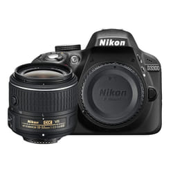 Nikon D3300 + AF-S DX NIKKOR 18-55mm Kit fotocamere SLR 24,2 MP CMOS 6000 x 4000 Pixel Nero