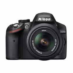 Nikon D3200 + AF-S DX NIKKOR 18-55mm Kit fotocamere SLR 24,2 MP CMOS 6016 x 4000 Pixel Nero