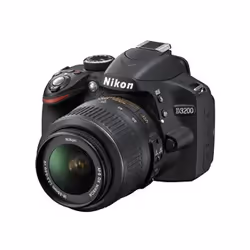 Nikon D3200 + AF-S DX NIKKOR 18-55mm Kit fotocamere SLR 24,2 MP CMOS 6016 x 4000 Pixel Nero