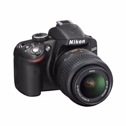 Nikon D3200 + AF-S DX NIKKOR 18-55mm Kit fotocamere SLR 24,2 MP CMOS 6016 x 4000 Pixel Nero - Vista aggiuntiva 4