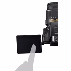 Nikon D5500 Corpo della fotocamera SLR 24,2 MP CMOS 6000 x 4000 Pixel Nero - Vista aggiuntiva 6