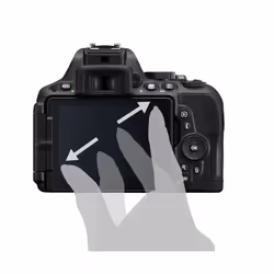 Nikon D5500 Corpo della fotocamera SLR 24,2 MP CMOS 6000 x 4000 Pixel Nero - Vista aggiuntiva 7