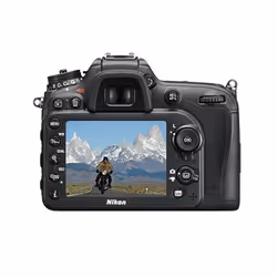 Nikon D7200 Corpo della fotocamera SLR 24,2 MP CMOS 6000 x 4000 Pixel Nero - Vista aggiuntiva 3