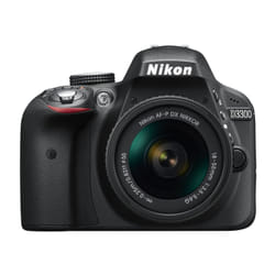 Nikon D3300 + AF-P 18-55mm VR Kit fotocamere SLR 24,2 MP CMOS 6000 x 4000 Pixel Nero