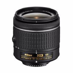 Nikon D3300 + AF-P 18-55mm VR Kit fotocamere SLR 24,2 MP CMOS 6000 x 4000 Pixel Nero - Vista aggiuntiva 5