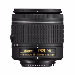 Nikon D3300 + AF-P 18-55mm VR Kit fotocamere SLR 24,2 MP CMOS 6000 x 4000 Pixel Nero - Vista aggiuntiva 6