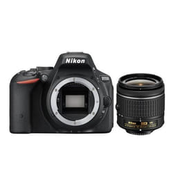 Nikon D5500 + AF-P 18-55mm VR Kit fotocamere SLR 24,2 MP CMOS 6000 x 4000 Pixel Nero
