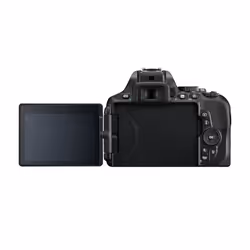 Nikon D5600 + AF-P DX 18-55mm + AF-P DX 70-300mm Kit fotocamere SLR 24,2 MP CMOS 6000 x 4000 Pixel Nero - Vista aggiuntiva 3