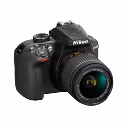 Nikon D3400 + AF-P DX 18-55 mm 1:3.5-5.6G VR Kit fotocamere SLR 24,2 MP CMOS 6000 x 4000 Pixel Nero - Vista aggiuntiva 3