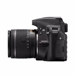 Nikon D3400 + AF-P DX 18-55 mm 1:3.5-5.6G VR Kit fotocamere SLR 24,2 MP CMOS 6000 x 4000 Pixel Nero - Vista aggiuntiva 5