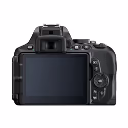 Nikon D5600 + AF-P DX 18-55mm G VR Kit fotocamere SLR 24,2 MP CMOS 6000 x 4000 Pixel Nero - Vista aggiuntiva 5
