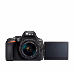 Nikon D5600 + AF-P DX 18-55mm G VR Kit fotocamere SLR 24,2 MP CMOS 6000 x 4000 Pixel Nero - Vista aggiuntiva 8