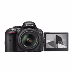 Nikon D5300 + AF-S DX NIKKOR 18-105mm Kit fotocamere SLR 24,2 MP CMOS 6000 x 4000 Pixel Nero - Vista aggiuntiva 2