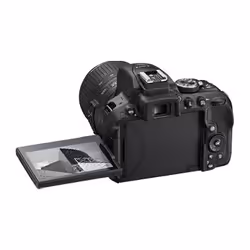 Nikon D5300 + AF-S DX NIKKOR 18-105mm Kit fotocamere SLR 24,2 MP CMOS 6000 x 4000 Pixel Nero - Vista aggiuntiva 3