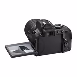 Nikon D5300 + AF-S DX NIKKOR 18-105mm Kit fotocamere SLR 24,2 MP CMOS 6000 x 4000 Pixel Nero - Vista aggiuntiva 4