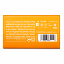 Dr. Bronner's Puro Sapone Solido Bio Agrumi 140 g