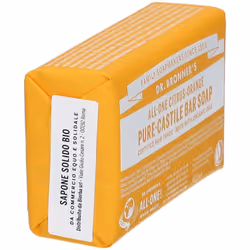Dr. Bronner's Puro Sapone Solido Bio Agrumi 140 g - Vista aggiuntiva 4