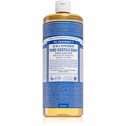 Il sapone liquido universale Dr. Bronner’s Peppermint sarà tutto ciò di cui avrai bisogno per tenere puliti il tuo corpo e la ...