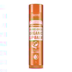 Dr. Bronner's Balsamo Labbra Bio Arancia & Zenzero 4 g Protezione per le labbra