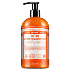 Dr. Bronner's Sapone di Zucchero Bio Tea Tree 355 ml