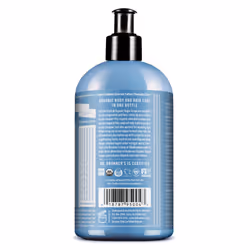 Dr. Bronner's Sapone di Zucchero Bio Senza Profumo 355 ml liquido - Vista aggiuntiva 2