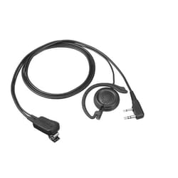 Kenwood EMC-12W Auricolare Cablato A clip Musica e Chiamate Nero
