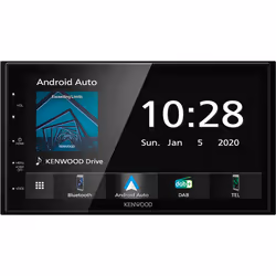 Kenwood Moniceiver DMX5020DABS, Nero, 2 DIN